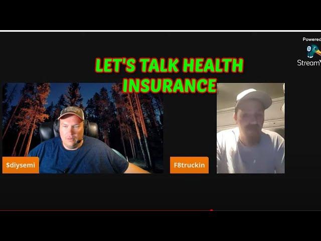 Talking health insurance for owner operators/self employed with F8Truckin