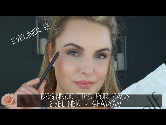 Life Changing Eye Liner TIPS for Beginners|| Aging Eyes  - Elle Leary Artistry