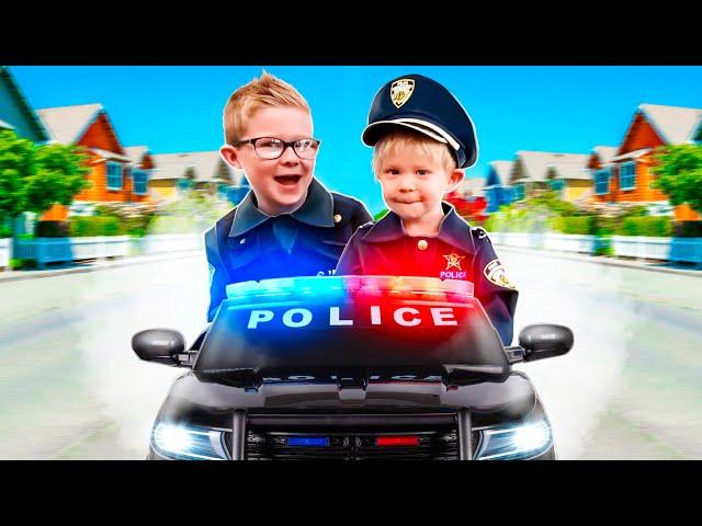 Kids Pretend Play Fireman to Put Out Fires and Pretend Play Police | Videos for Kids