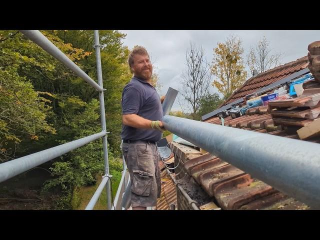 48. How to repair zinc gutters in Normandy