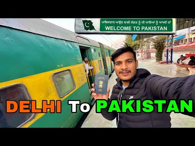 DELHI to PAKISTAN  International Train Journey || Mr.vishal