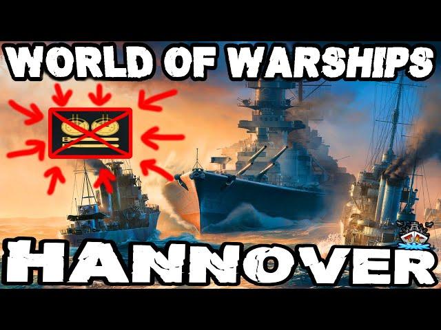 Hannover OHNE SEKUNDÄRE?! im *Special*️ in World of Warships  Superschiff