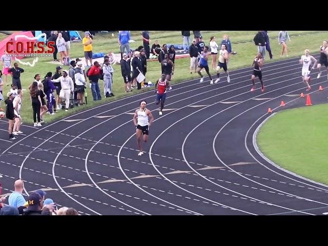 Justin Braun runs the 2nd Fastest 400 meters EVER in Central Ohio Regional meet (45.65)!!! 