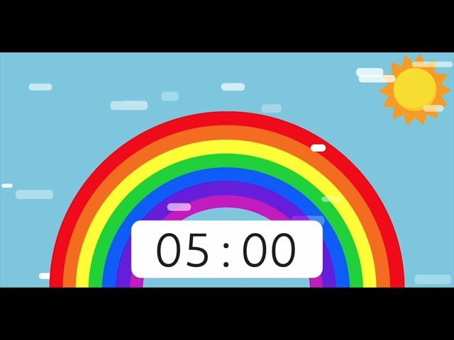 Rainbow Timer 5 Minute 