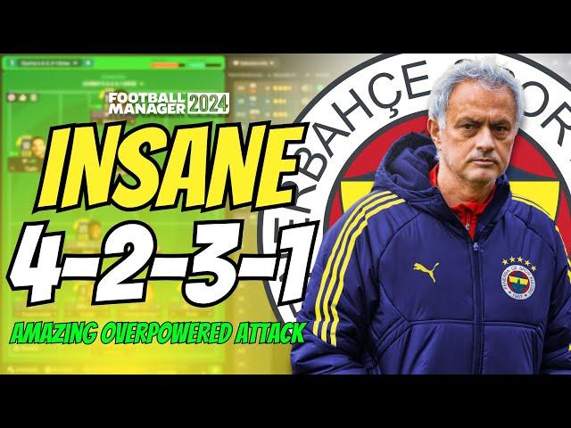 This Might Be My Most OVERPOWERED ATTACKING 4-2-3-1 Tactic Ever! | FM24 Tactics