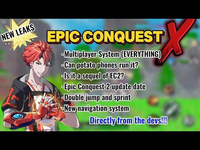 More Exciting Information on Epic Conquest X!!