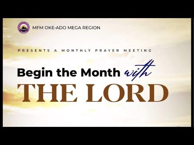 Begin the month of FEBRUARY with the Lord!!!!