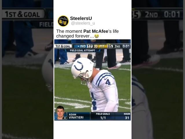 The infamous ‘C gap’ play… @ThePatMcAfeeShow