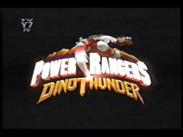 Power Rangers Dino Thunder Episode 4 Legacy Of Power 2004 on Jetix/ABC Family w/ Commercials