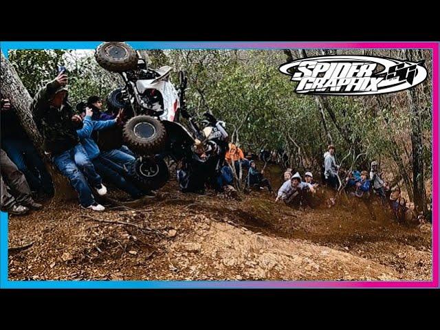 ATV Hillclimb wreck