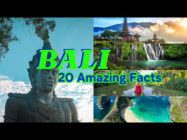 20 Amazing Facts About Bali, Indonesia!