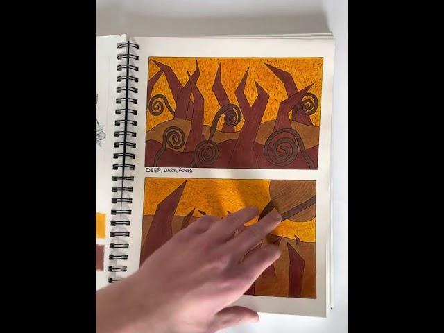 2022 Sketchbook Flip Through Video - Owen Dupuis