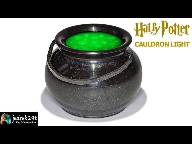 Luminous Cauldron with Bubbles. Harry Potter / RESIN ART