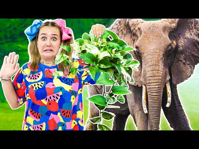 Ruby and Bonnie Safari Drive Thru And Sleeping Overnight With Animals