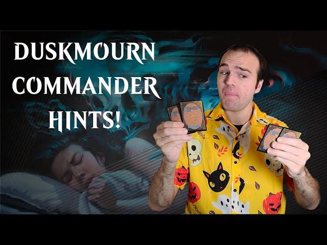 Duskmourn Commander Hints! What Can you Expect? | Magic: The Gathering MTG