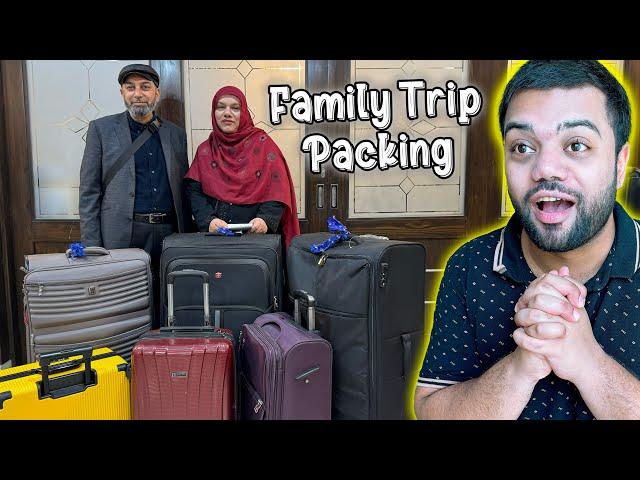 Family Trip Ki Packing Ho Gai  | Chota Bhai Emotional Ho Geya 