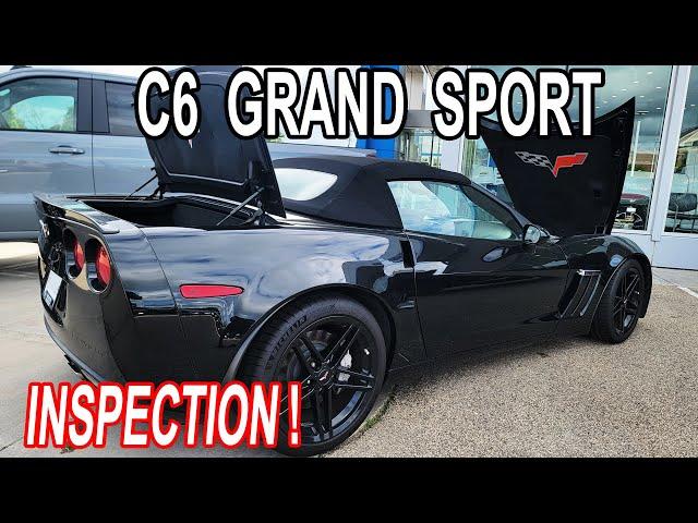 C6 Corvette Grand Sport Inspection (This is Why They Are IMPORTANT!)