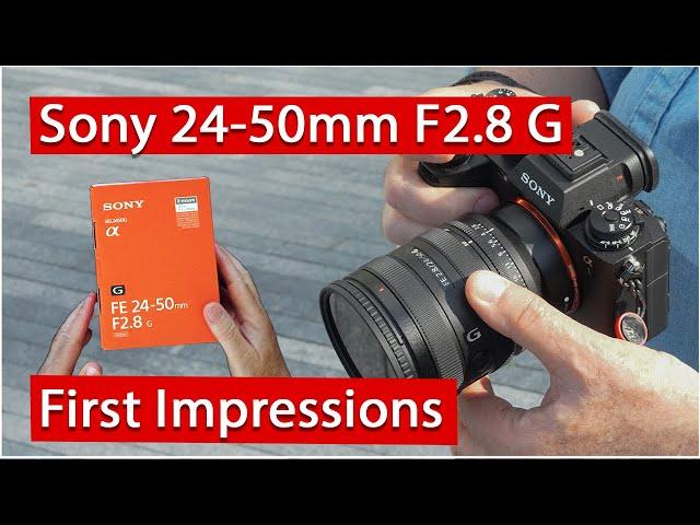 Sony 24-50 G f2.8 First Experience.