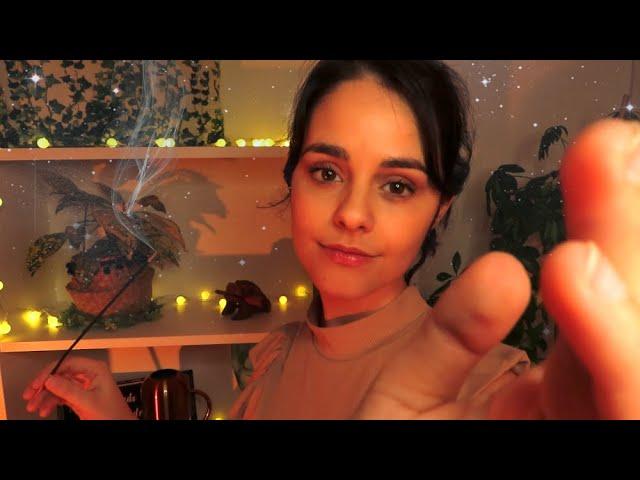 ASMR for a MEDITATIVE SLEEP  Hand movements & Positive Affirmations for Anxiety Relief
