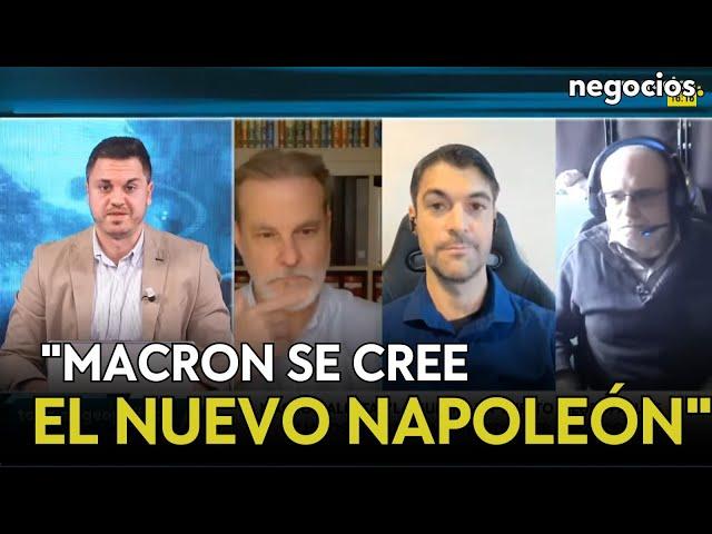 "Macron se cree que es el nuevo Napoleón". Fernando Moragón