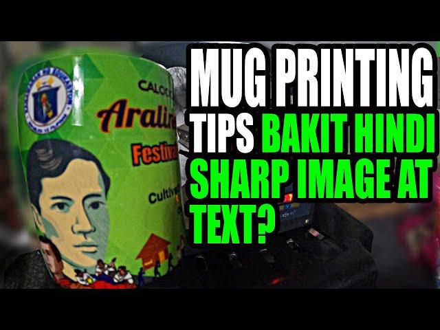 Mug Printing Tips Gamit na naman si Dugyot Printer |  Sublimation mug printing