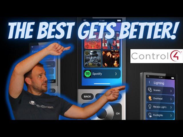 The Best Remote Control Got Better | Control4 Halo Touch v1.7 Update Review