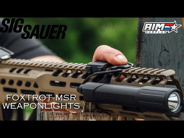 AimSurplus Product Spotlight: Sig Sauer Foxtrot MSR Weaponlights