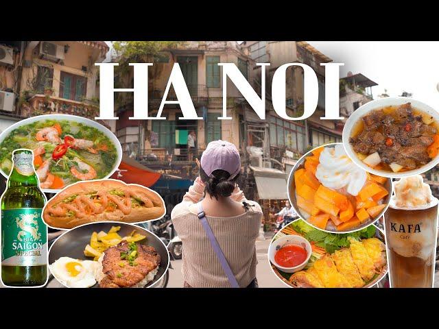 Hanoi Food Tour What I ate during my 6-day trip to Hanoi