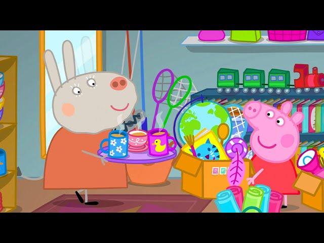 Tea Break At The Charity Shop ️ | Peppa Pig Official Full Episodes