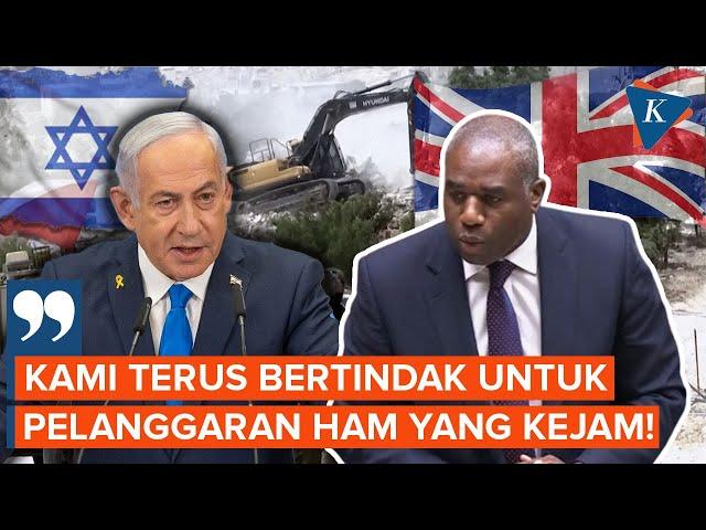 Usai Putus Kerja Sama Dagang, Inggris Jatuhi Sanksi Permukiman Ilegal Israel di Palestina