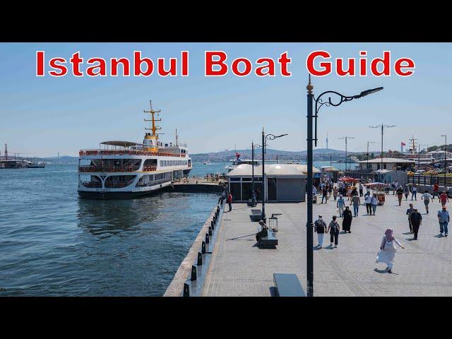  Istanbul Boat (Vapur) Guide - How much does it cost? Which Stations to use