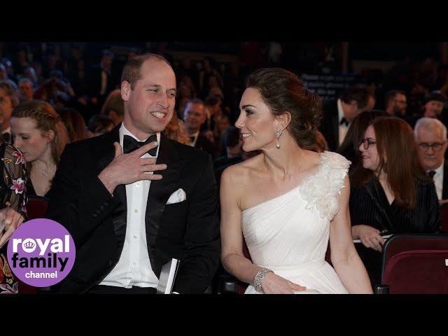 The Duke and Duchess of Cambridge arrive at BAFTAs