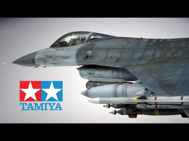 F-16 Fighting Falcon - Tamiya 1/48 - Scale Model Aircraft