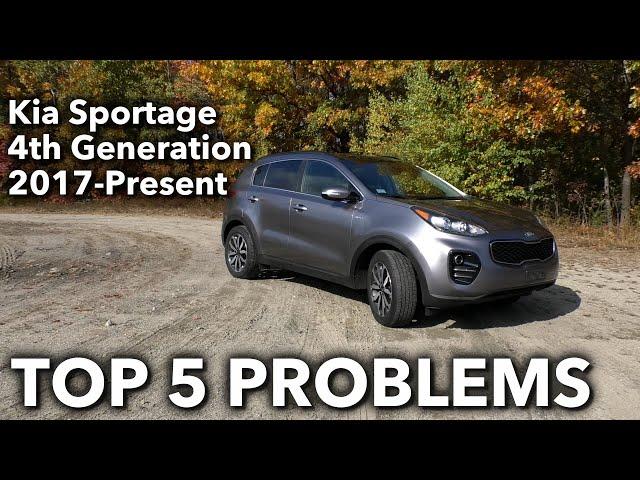 Top 5 Problems Kia Sportage SUV 4th Generation 2017-Present