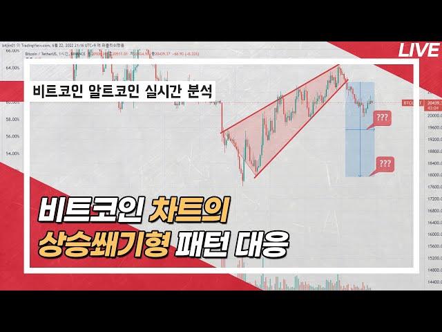 비트코인 차트의 상승쐐기형 패턴의 대응 | 비트코인 | 마진/선물거래