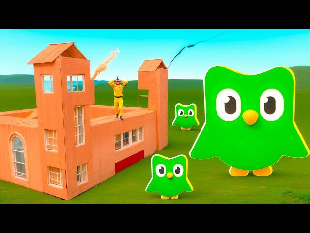 CAN DUOLINGO DESTROY OUR FORTRESS? Nextbot Garry's Mod Sandbox