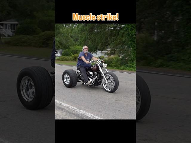 Harley Davidson Muscle Trike #trike #harleydavidson #musclecar #shorts #myrtlebeach #bikeweek #bike
