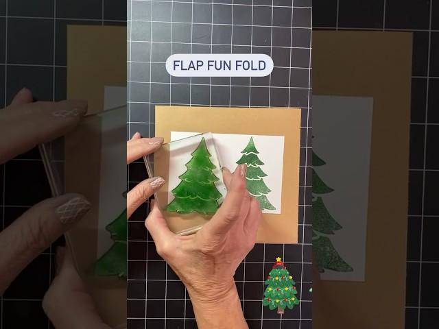 Quick Easy Fun Fold Card #shortsvideo