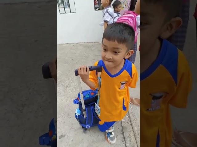 Sports uniform today at school #littleboy #familyvlog #family #viral #sports #sport #boys #girl #fyp