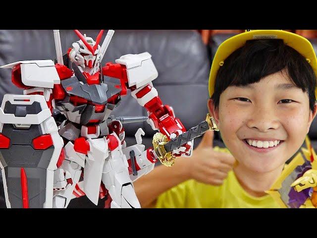 Yejun Robot Toy Assembly Build Gundam for Kids Video