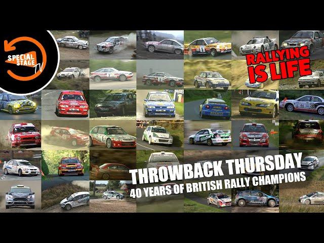 Throwback Thursday - 40 Years of British Rally Champions!