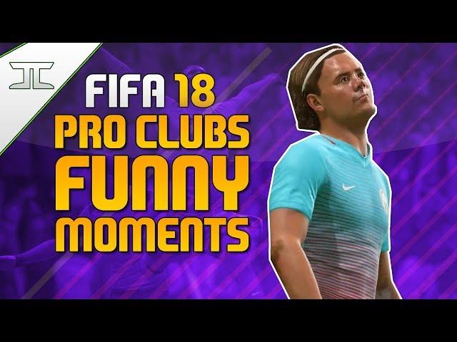 INCREDIBLE LONG PASSING! - FIFA 18 Pro Clubs Funny Moments! (FIFA 18 Gameplay Funny Moments)