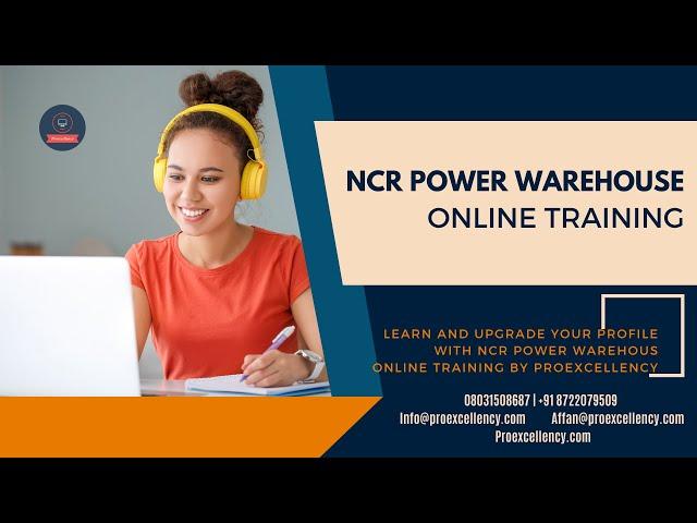 NCR POWER WAREHOUSE: Online Training for Beginners with Comprehensive  Guide | Proexcellency