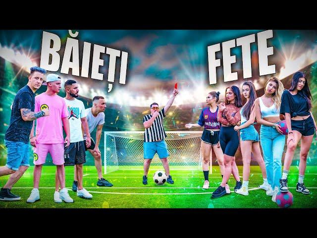 BĂIEȚI VS FETE  FOTBAL CHALLENGE