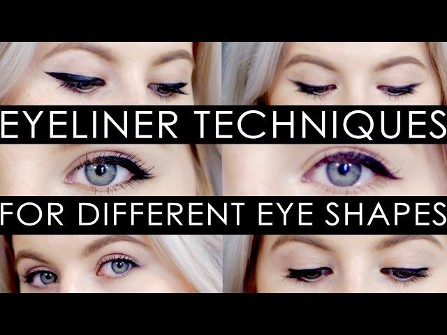 HOW TO: Eyeliner Techniques For Different Eye Shapes | Milabu