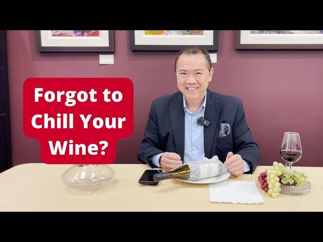 How to Chill your Wine in 6 Minutes | APWASI | Wine | Dr. Clinton Lee