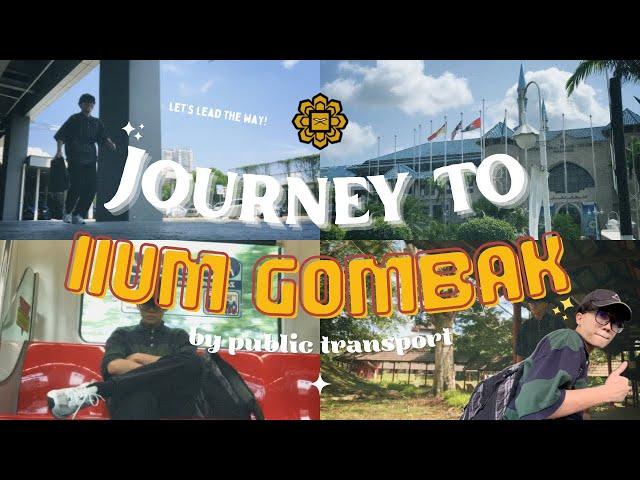 Back to IIUM Gombak | Journey by Train and Bus | Aryff Danial Vlog 三十一