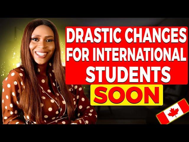 DRASTIC CHANGES FOR INTERNATIONAL STUDENTS | What you must know and do. A must watch!!!