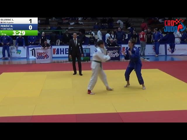 2019-02-16, PH seniori - Nina Perišić vs Lucija Glumac (borba za broncu)