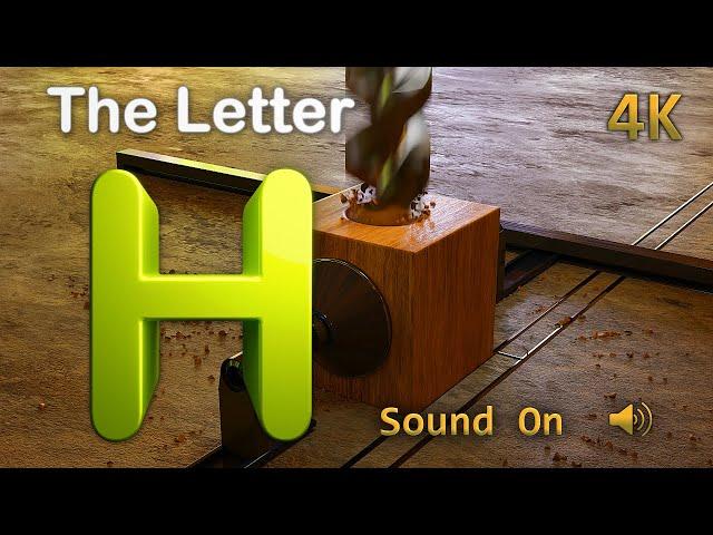 The letter H from 36 Days Of Type